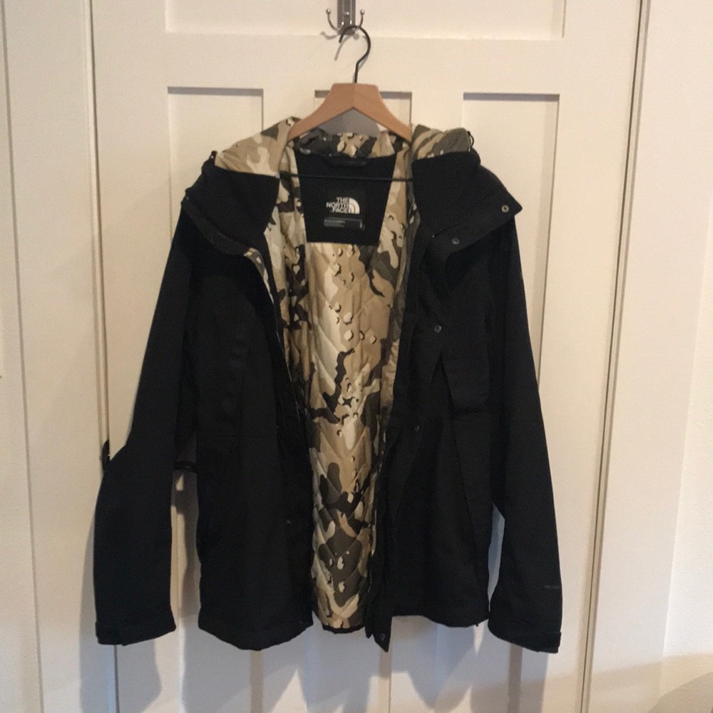 North Face insulated rain jacket